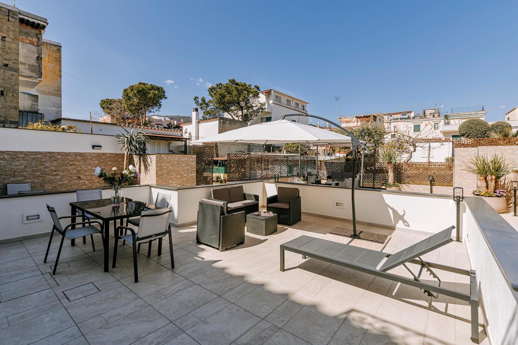 Two-Bedroom Apartment Terrace