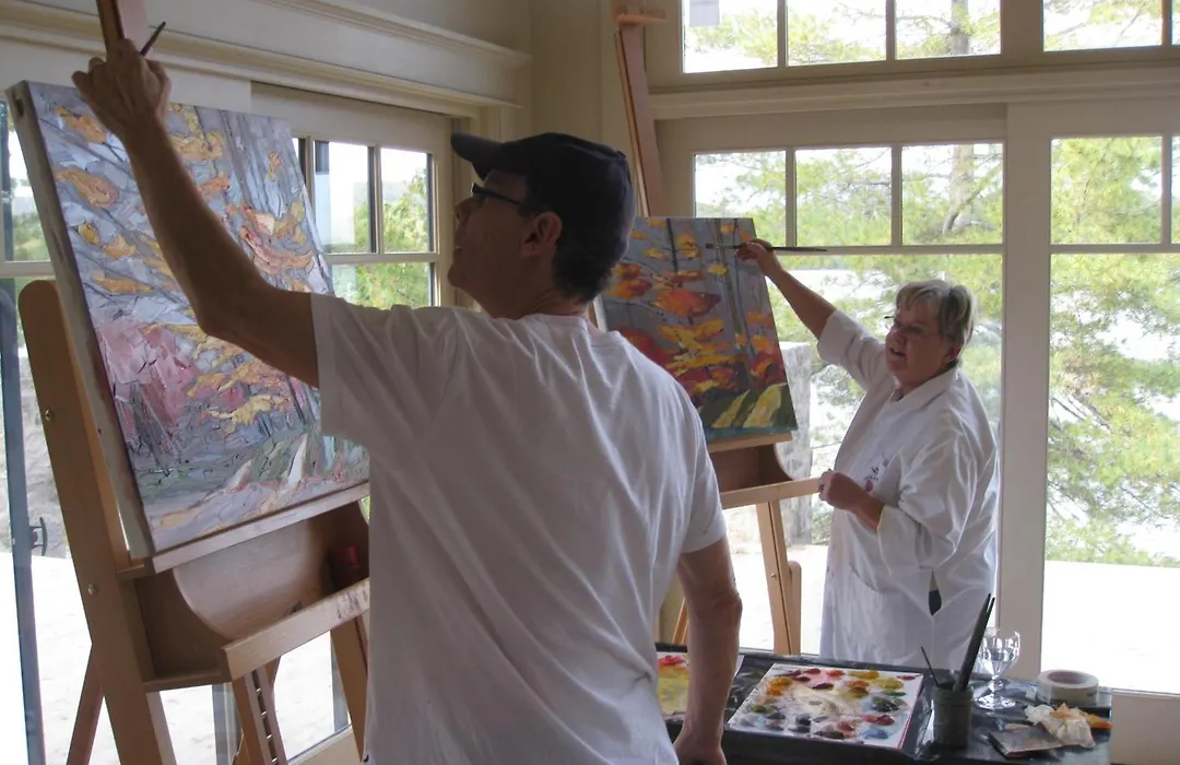 Gite Et Atelier De L'Artiste Peintre Paysagiste Canadien Gordon Harrison-1