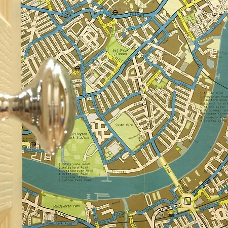 Boutique Bnb Barclay House London Townhouse - West London, Kensington, Chelsea, Fulham-2