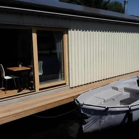 B&Boathouse Amsterdam With Bikes And Motorboat-2