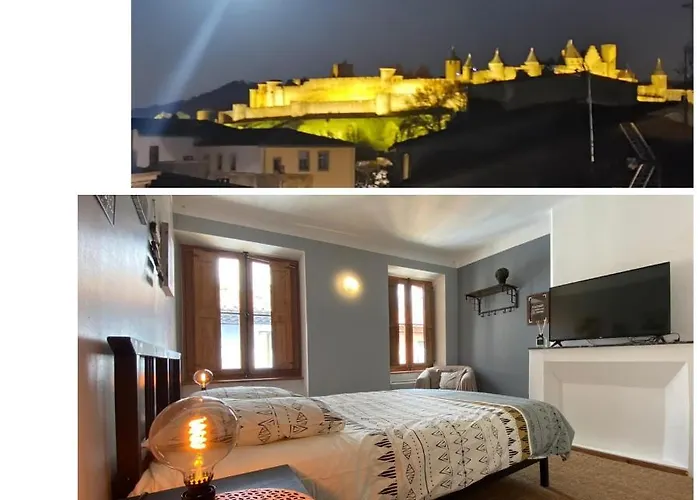 Rooftop Face à la Cité 'RFC' Carcasona