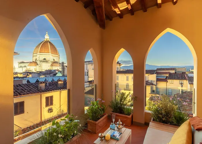 Residenza D'Epoca Visacci Valori Rooftop Florencia