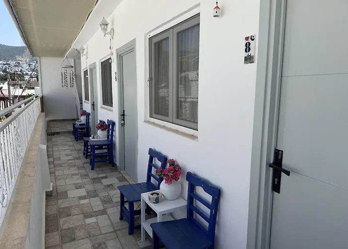 White And Blue Bodrum