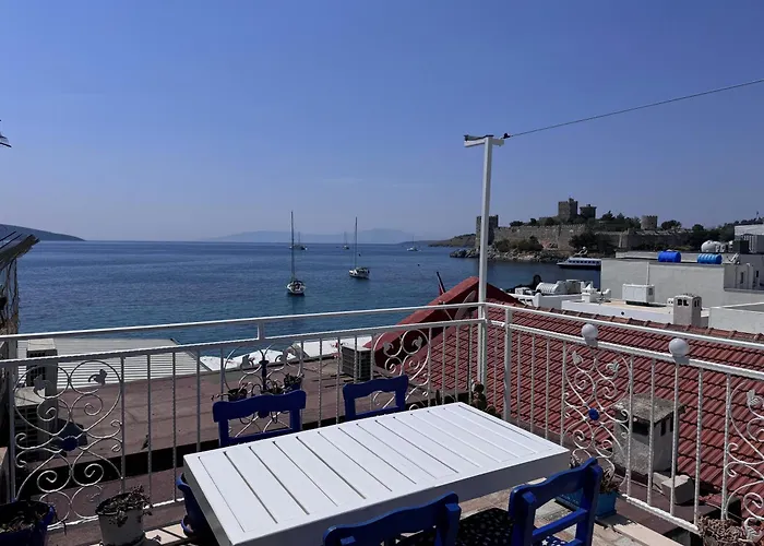 White And Blue Bodrum