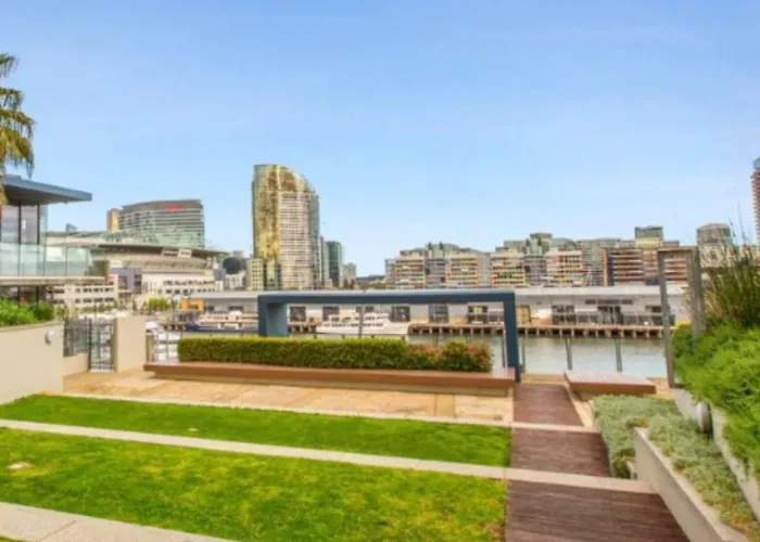Docklands Cosy 1-Bedroom Apartment With Wifi, Gym, Pool & Garden Terrace. Melbourne