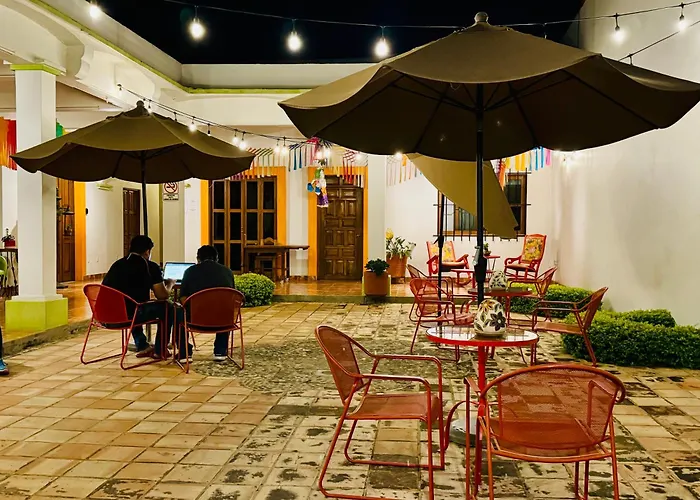 Casa Los Arquitos de Xochimilco Oaxaca