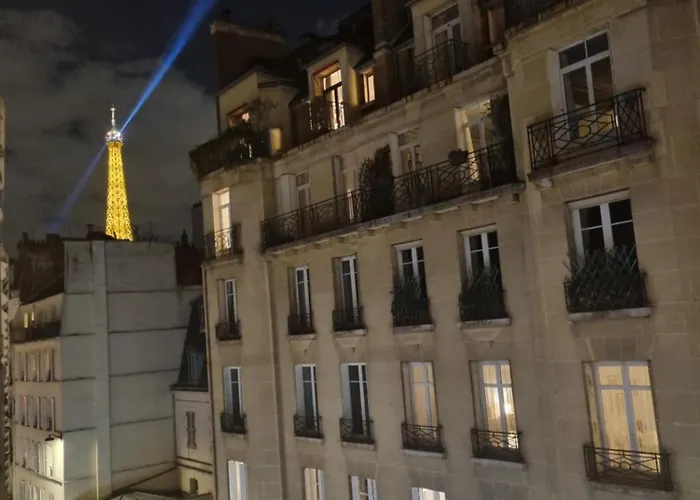 Chambre privée - Vue Tour Eiffel París