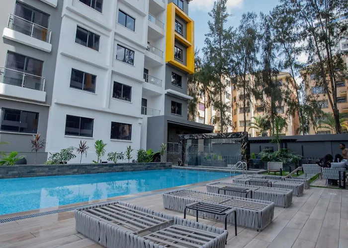 Wilma Towers Kilimani-One Bedroom Apartment With Gym, Swimming Pool, Sauna, Steam Room-Kilimani Luxe Loft Nairobi