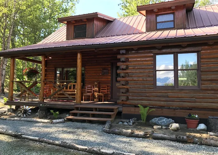 Alaska'S Harvest Bed And Breakfast And Luxury Log Cabin Palmer