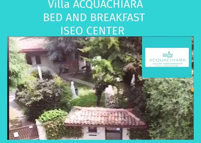 Acquachiara Iseo Center Bed And Breakfast Villa With Parking Inside Foresteria