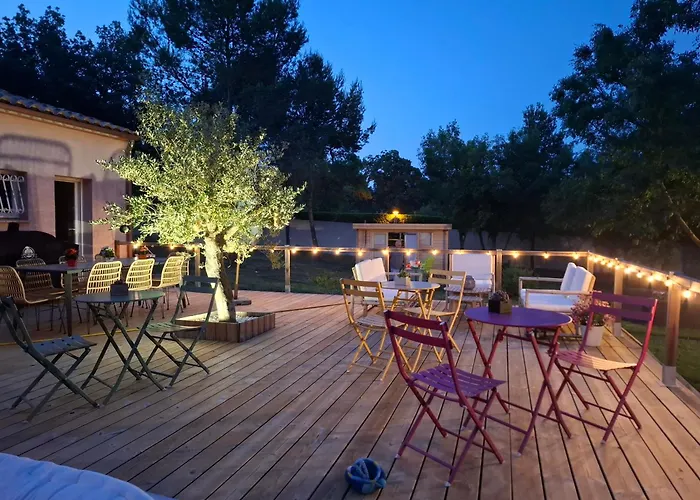 Le Mas Victoria - Chambres d'hôtes avec table d'hôtes-Parking privé ferme Carcasona